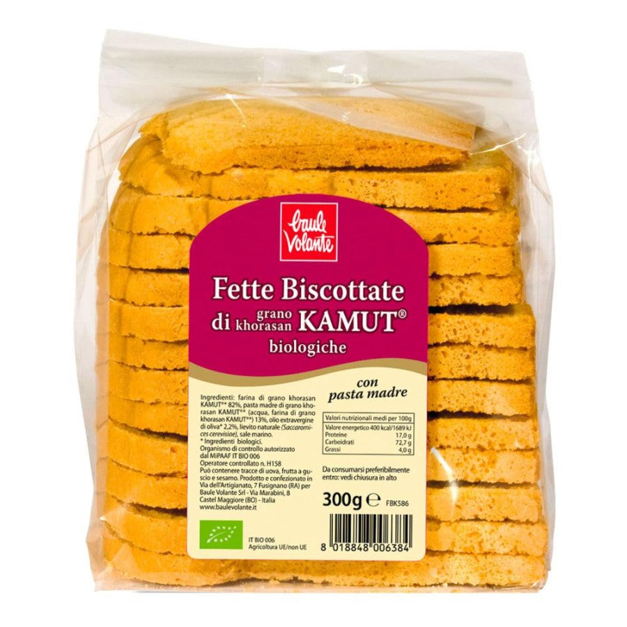 BAULE VOLANTE Fette Biscottate Bio Kamut 300g