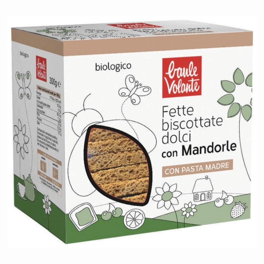 BAULE VOLANTE Fette Biscottate Mandorle Dolci