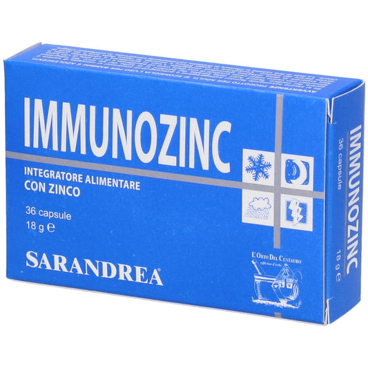 IMMUNOZINC 36CPS 500MG