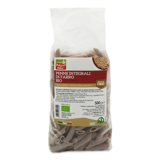 PENNE INTEGR FARRO 500G FINESTRA