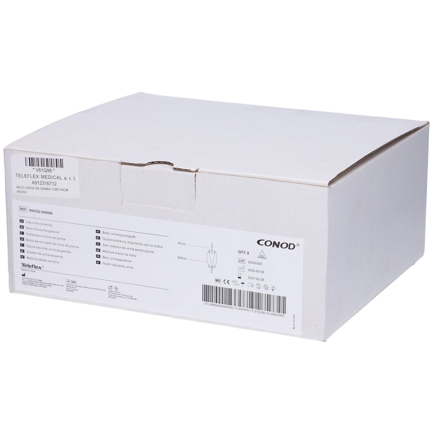 912316712 - SACCA UR GAMBA TB 45CM 8PZ