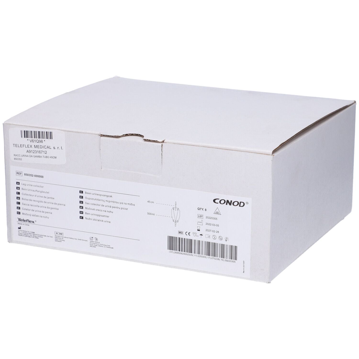 912316712 - SACCA UR GAMBA TB 45CM 8PZ