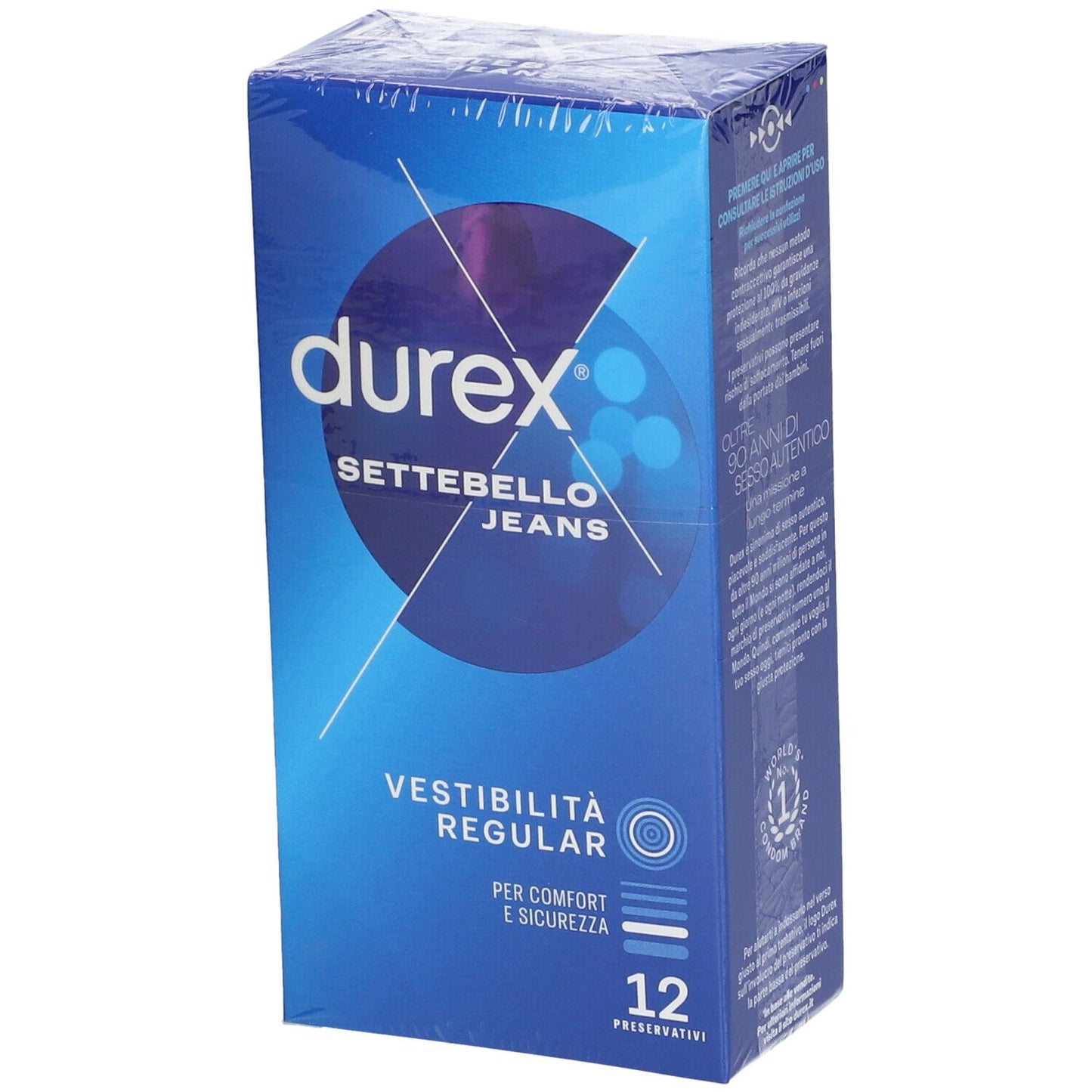 912380058 - DUREX SETTEBELLO JEANS 12PZ