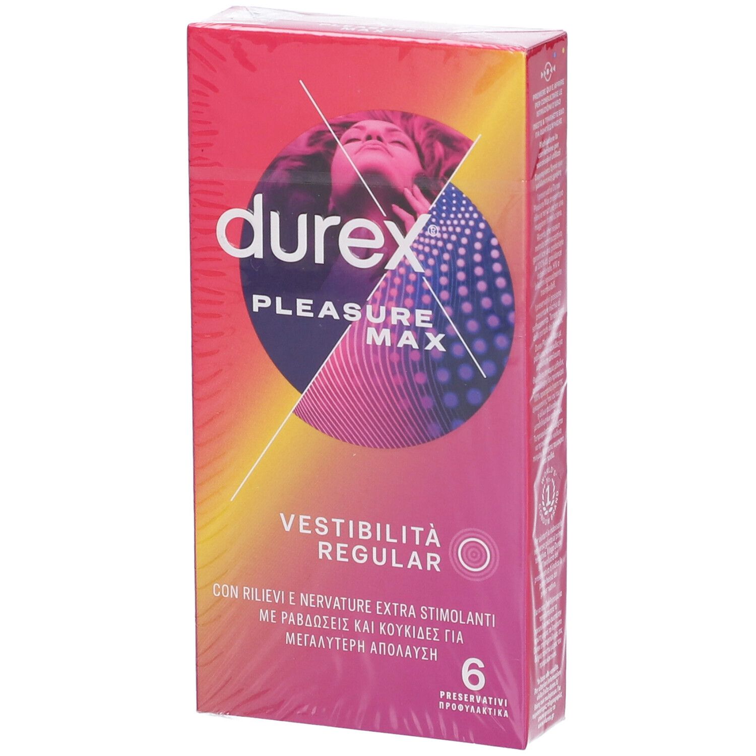 912380110 - DUREX PLEASUREMAX EASYON 6PZ