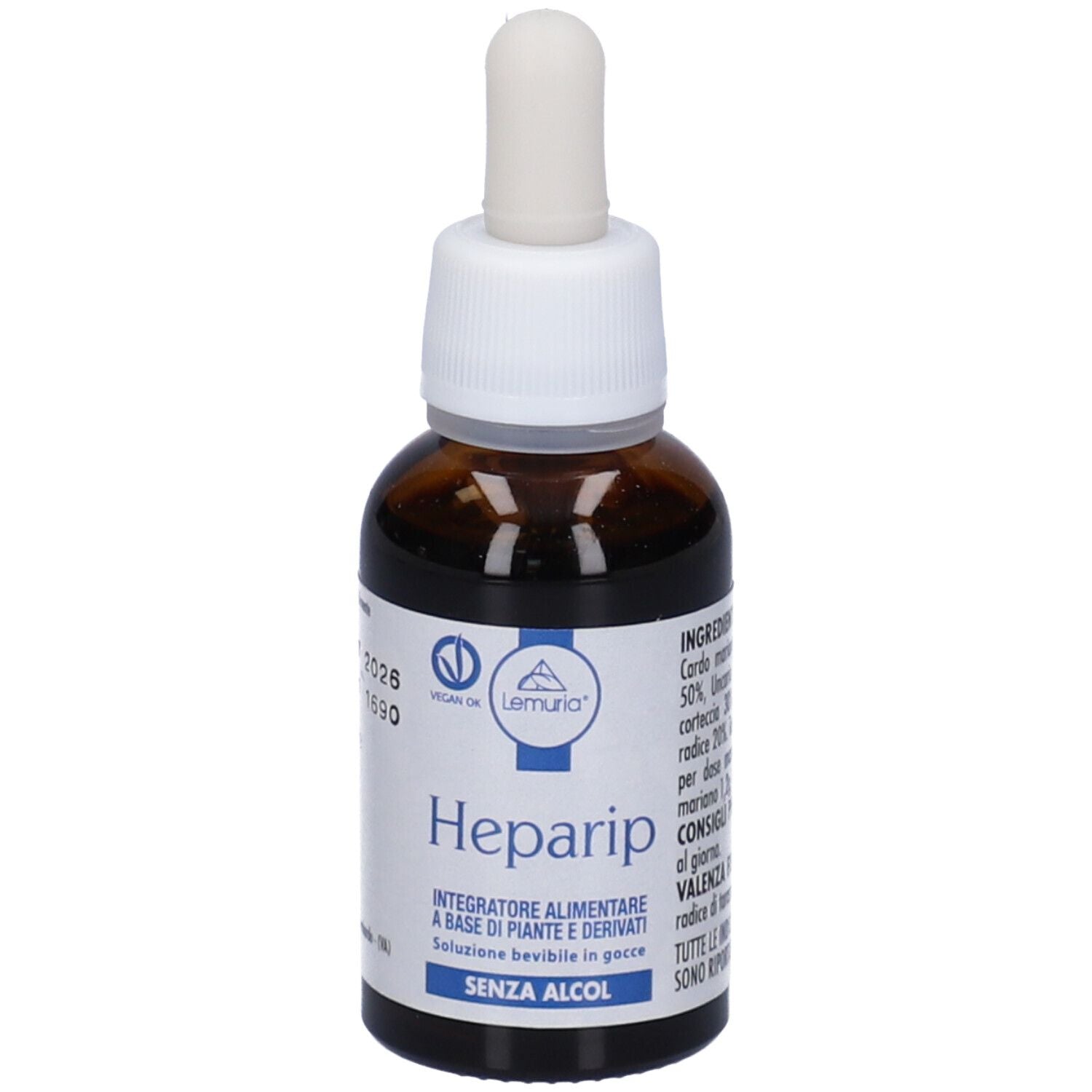 912470996 - HEPARIP INTEGRAT 30ML LEMURIA