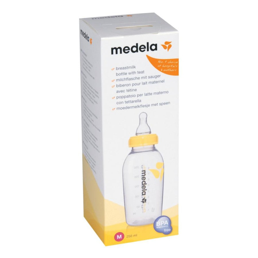 MEDELA Poppatoio c/Tettar.Flusso Medio 250ml