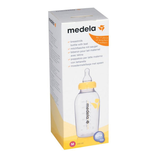 MEDELA Poppatoio c/Tettar.Flusso Medio 250ml