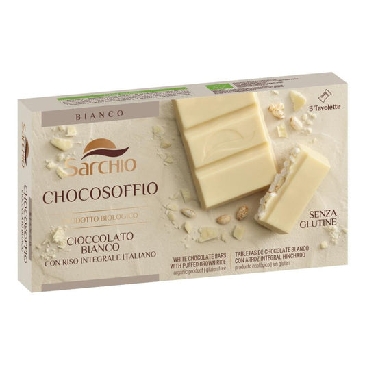 SARCHIO Soffio Riso Cioccolato Bianco 75g