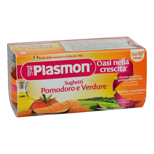 PLASMON Sugo Pomodoro Verdure 2x80g
