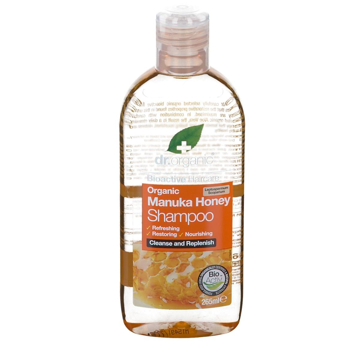 921086409 - DR ORGANIC MANUKA SHAMPOO265ML