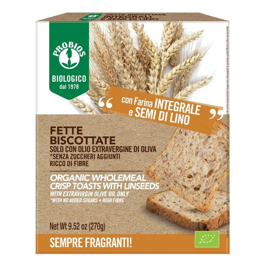 PROBIOS Fette Biscottate Integrali Semi S/Z 270g