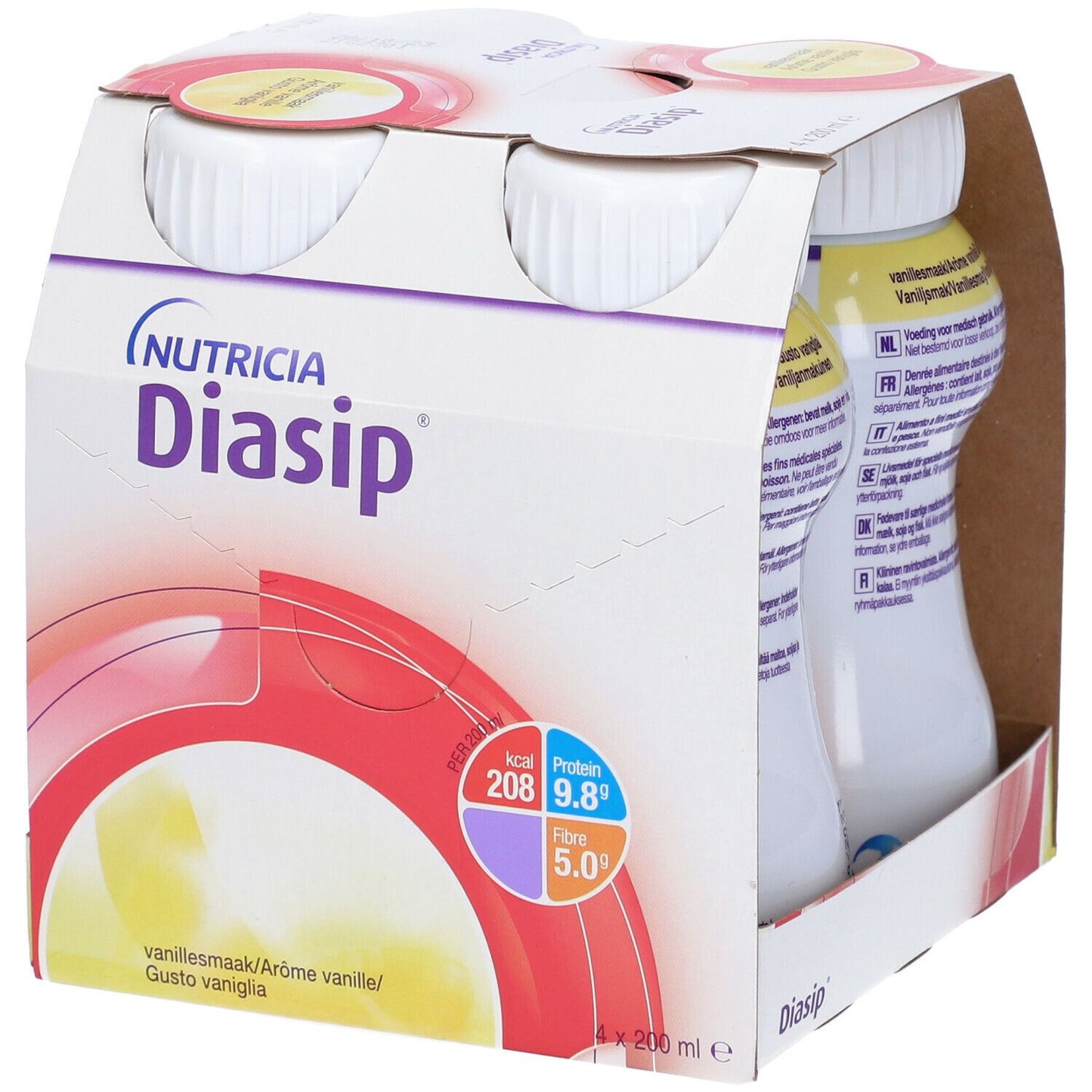 DIASIP VANIGLIA 4X200ML