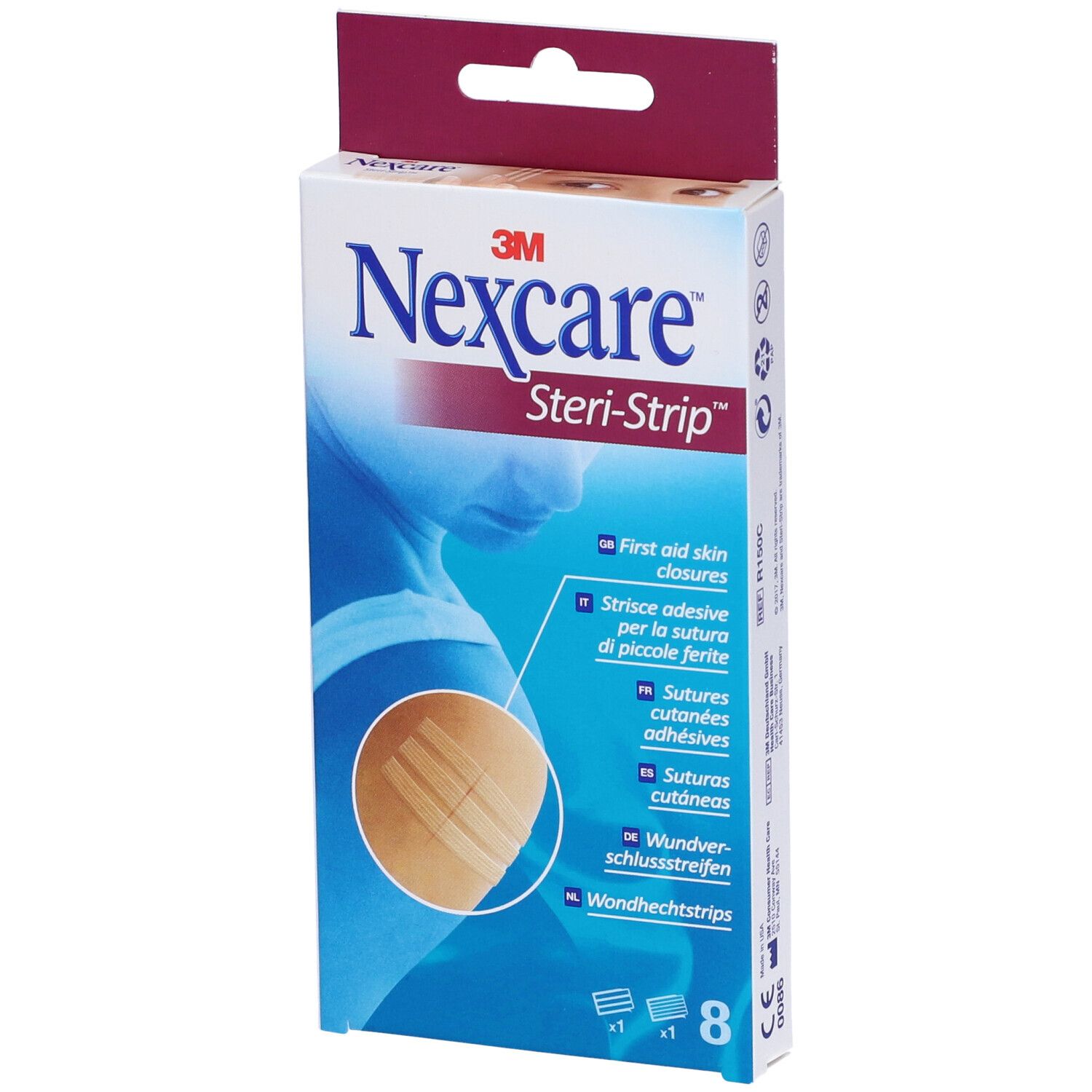 STERISTRIP CER NEXCARE 6+3X75MM