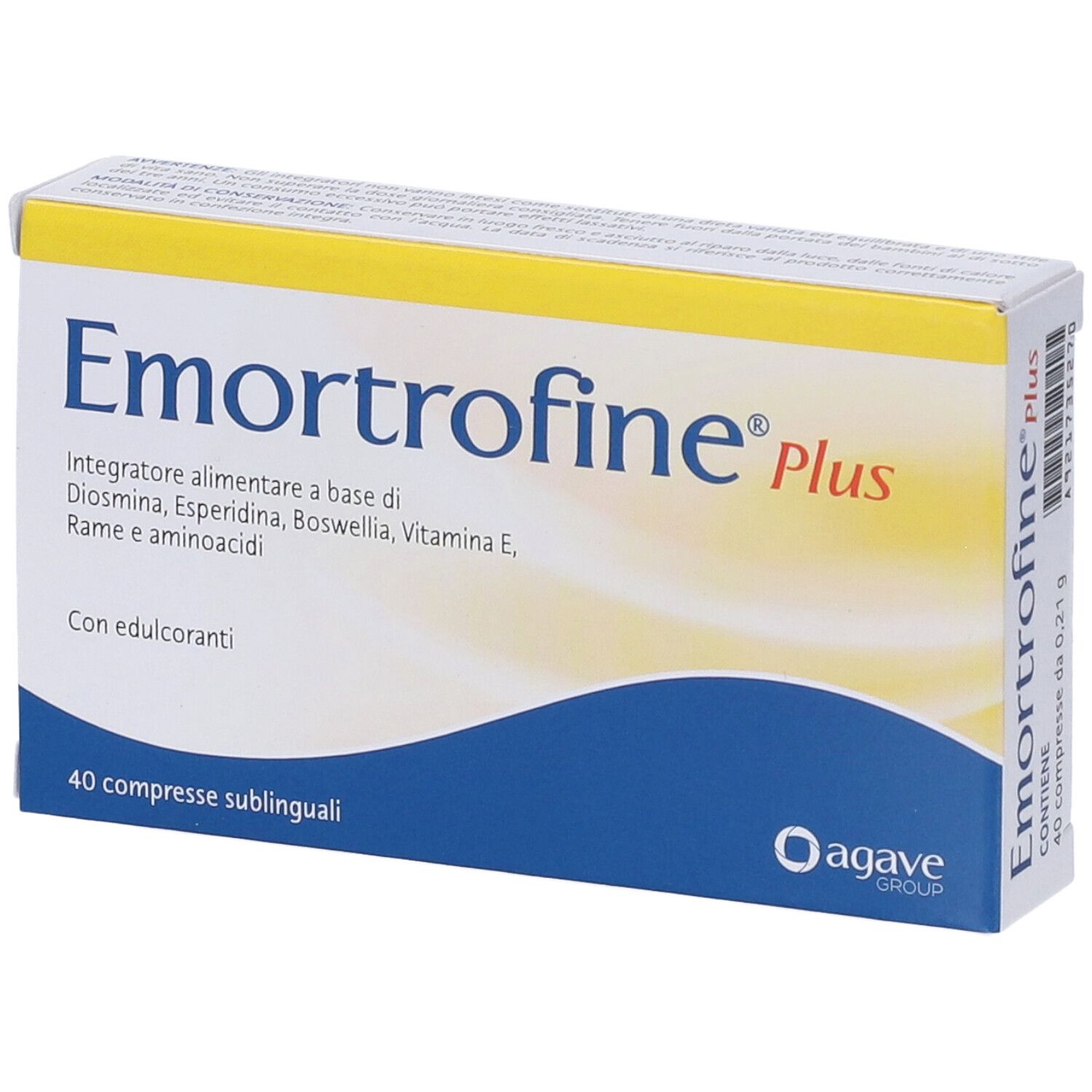 921735270 - EMORTROFINE PLUS 40CPR SUBLING