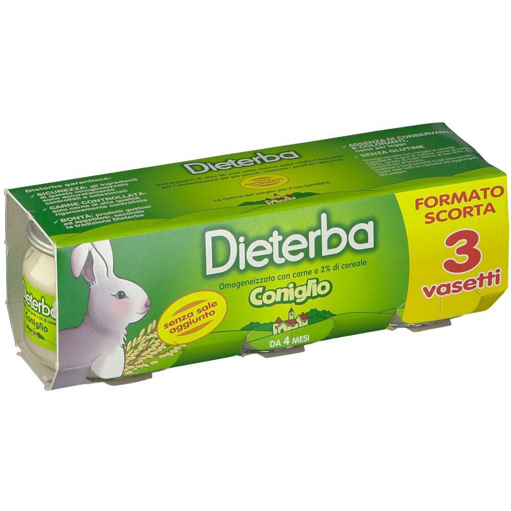 DIETERBA Omog.Coniglio 3x80g