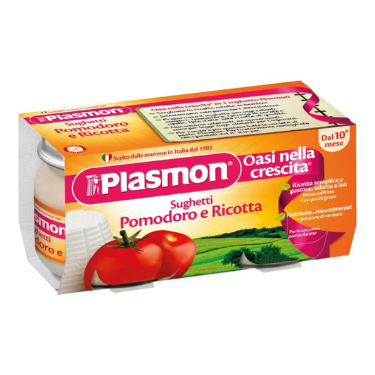 PLASMON Sugo Pomodoro Ricotta 2x80g