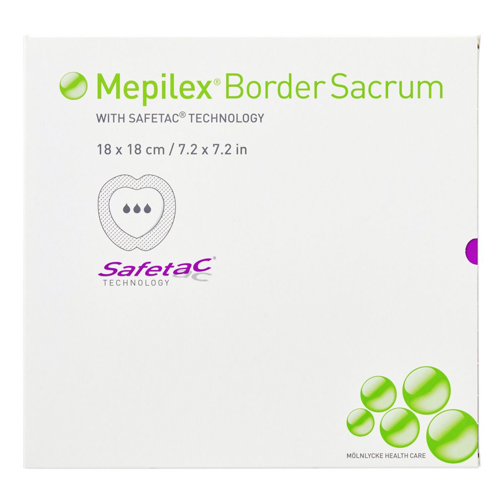 922249141 - MEPILEX BORDER SACRUM 15X15 5P