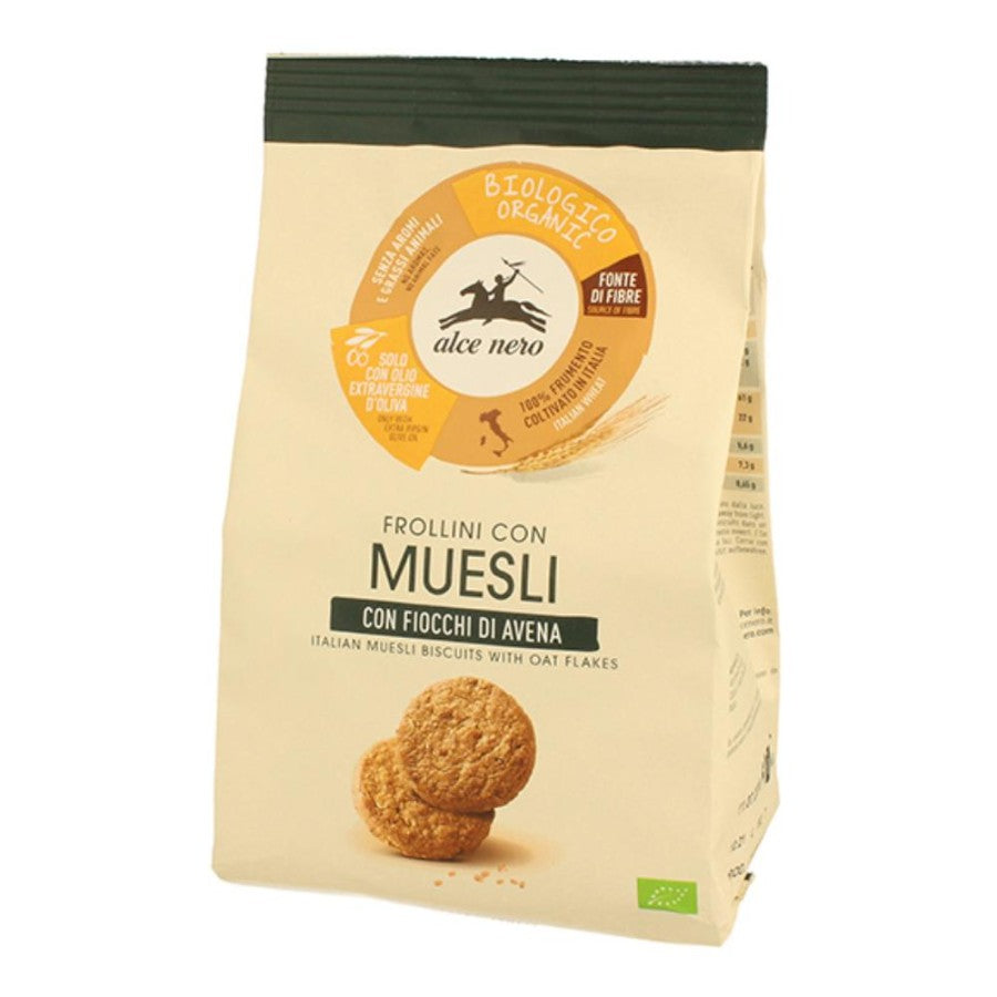 ALCE NERO Frollini C/Muesli Bio 250g