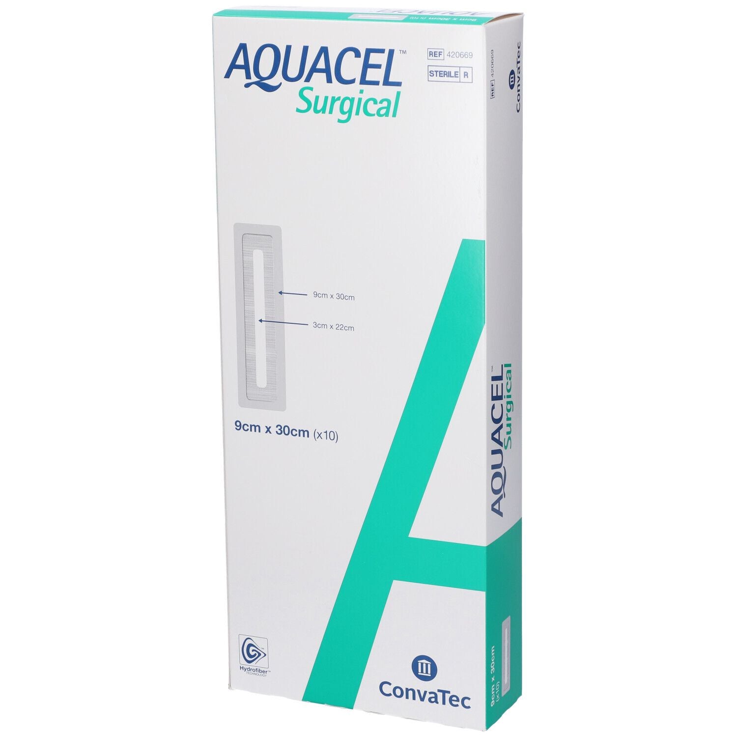 AQUACEL SURGICAL 9X30CM 10PZ