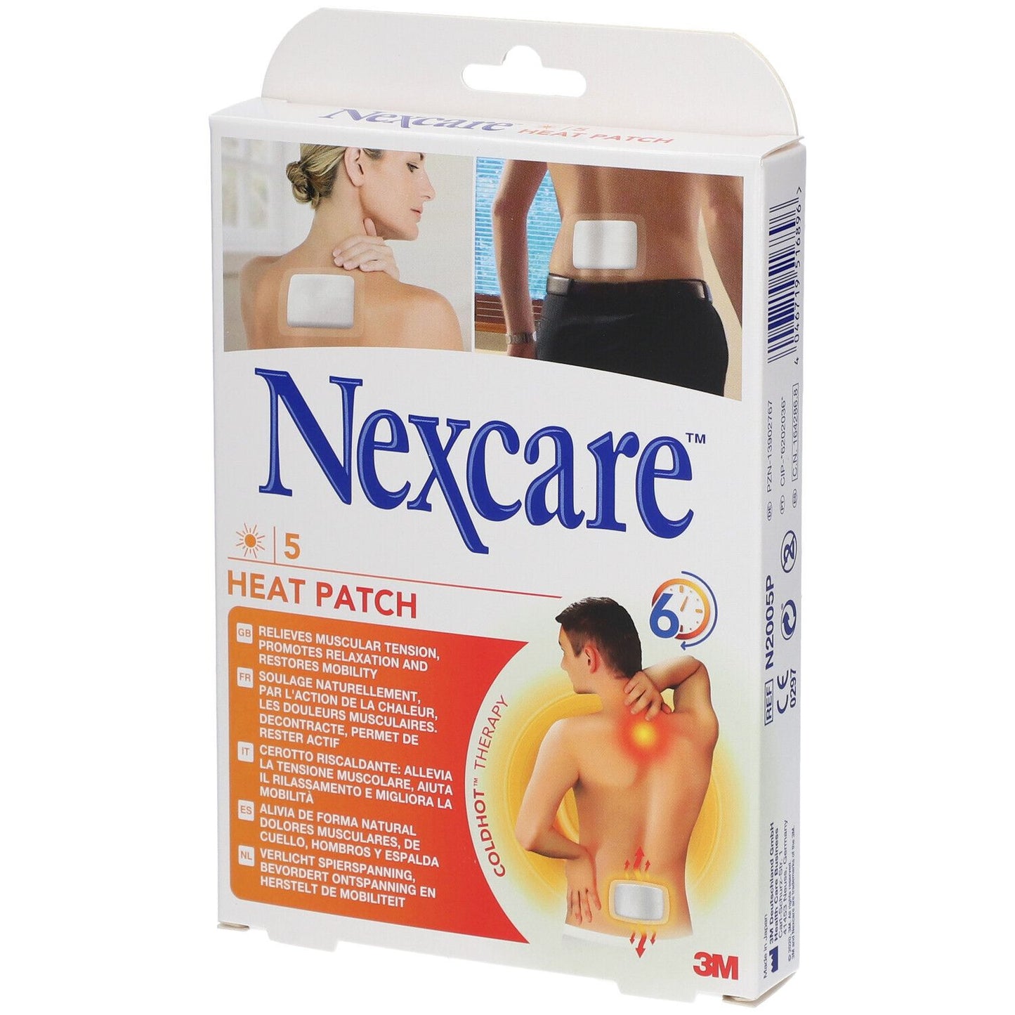 NEXCARE HEAT PATCH 5PZ