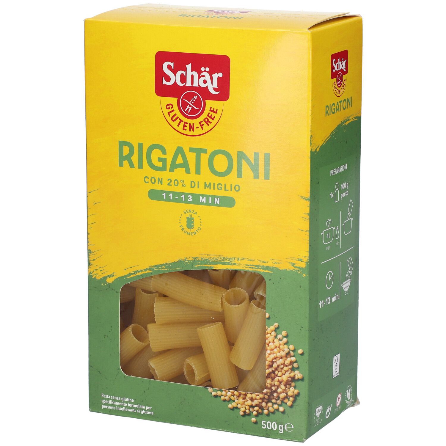 922413556 - SCHAR RIGATONI S/GLUT 500G