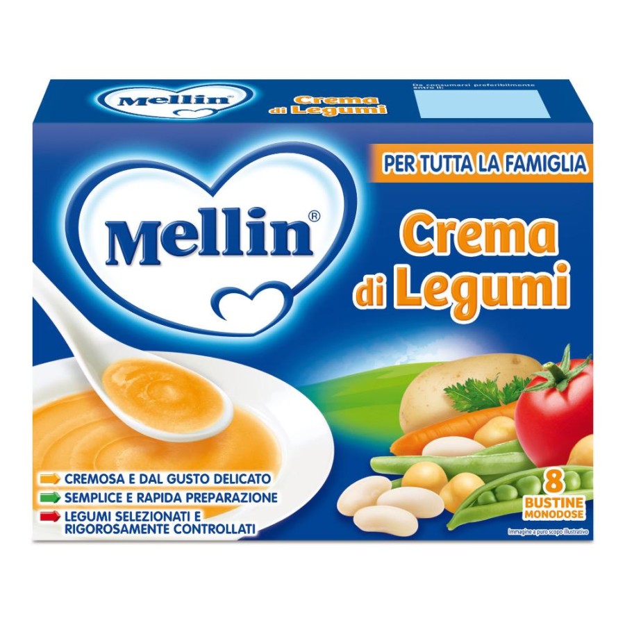 MELLIN Crema Legumi 13 Buste 8g