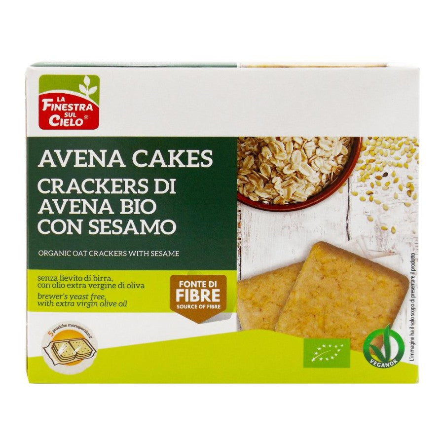 FINESTRA SUL CIELO Crackers Avena Sesamo 250g
