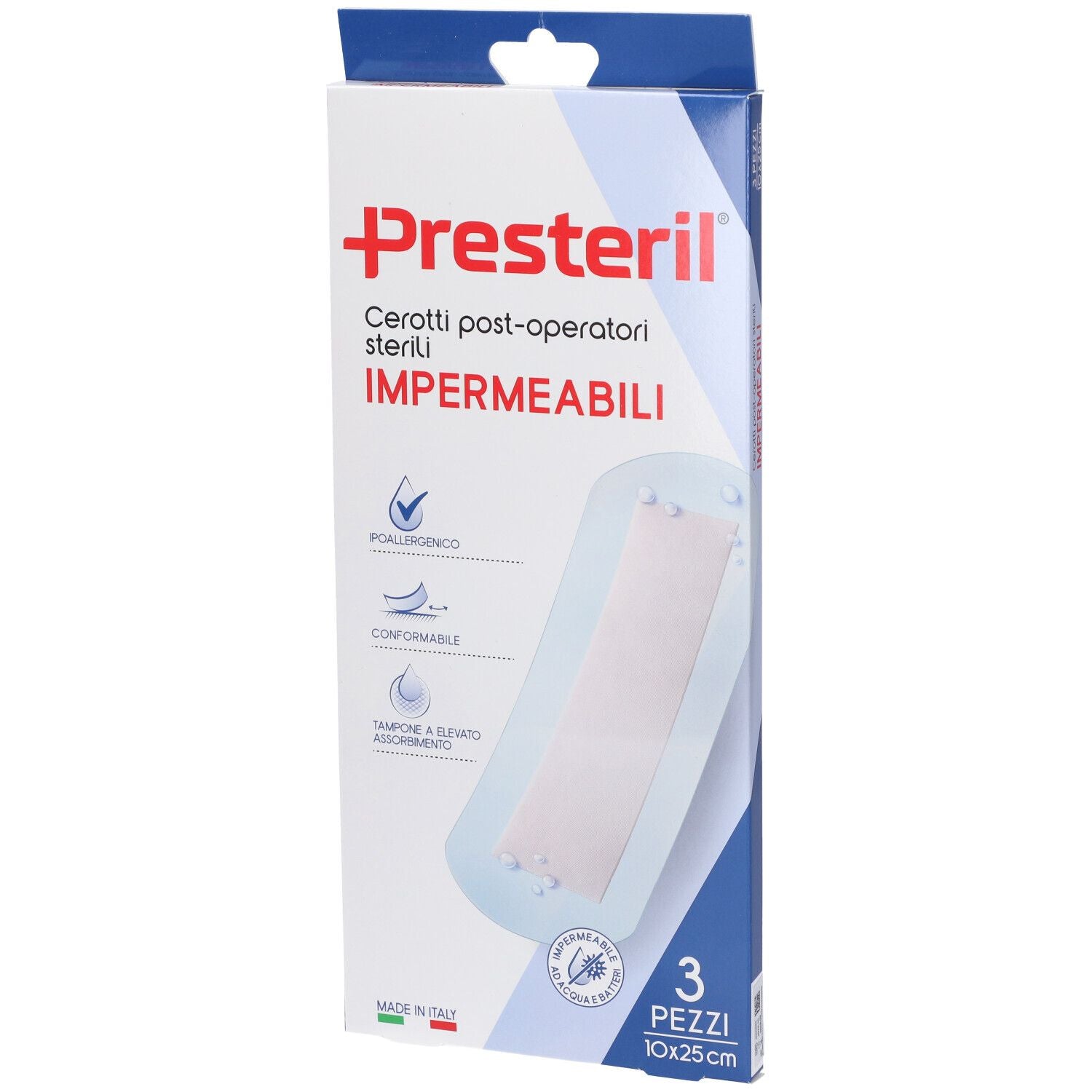 MEDIPRESTERIL MED POSTO I10X25