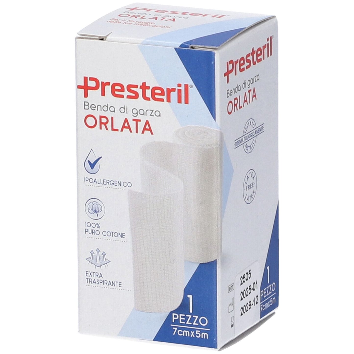 BENDA MEDIPRESTERIL 12/8 7X500