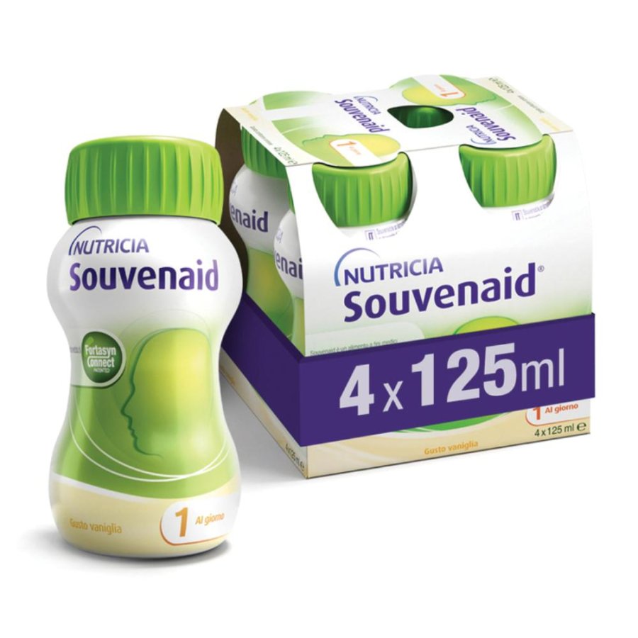 SOUVENAID VANIGLIA  4X125ML