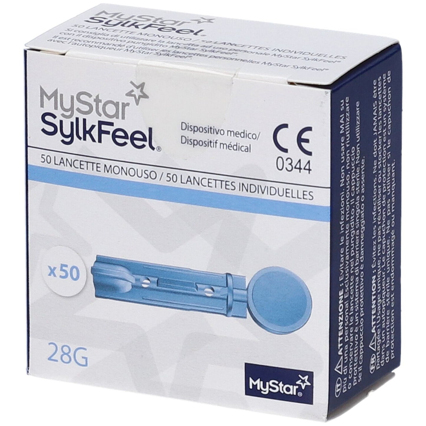 MYSTAR SYLKFEEL LANCETS50 G28