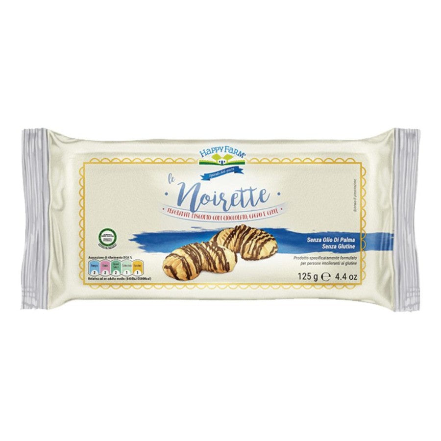 HAPPY FARM Biscotti Le Noirette Caff� 125ml