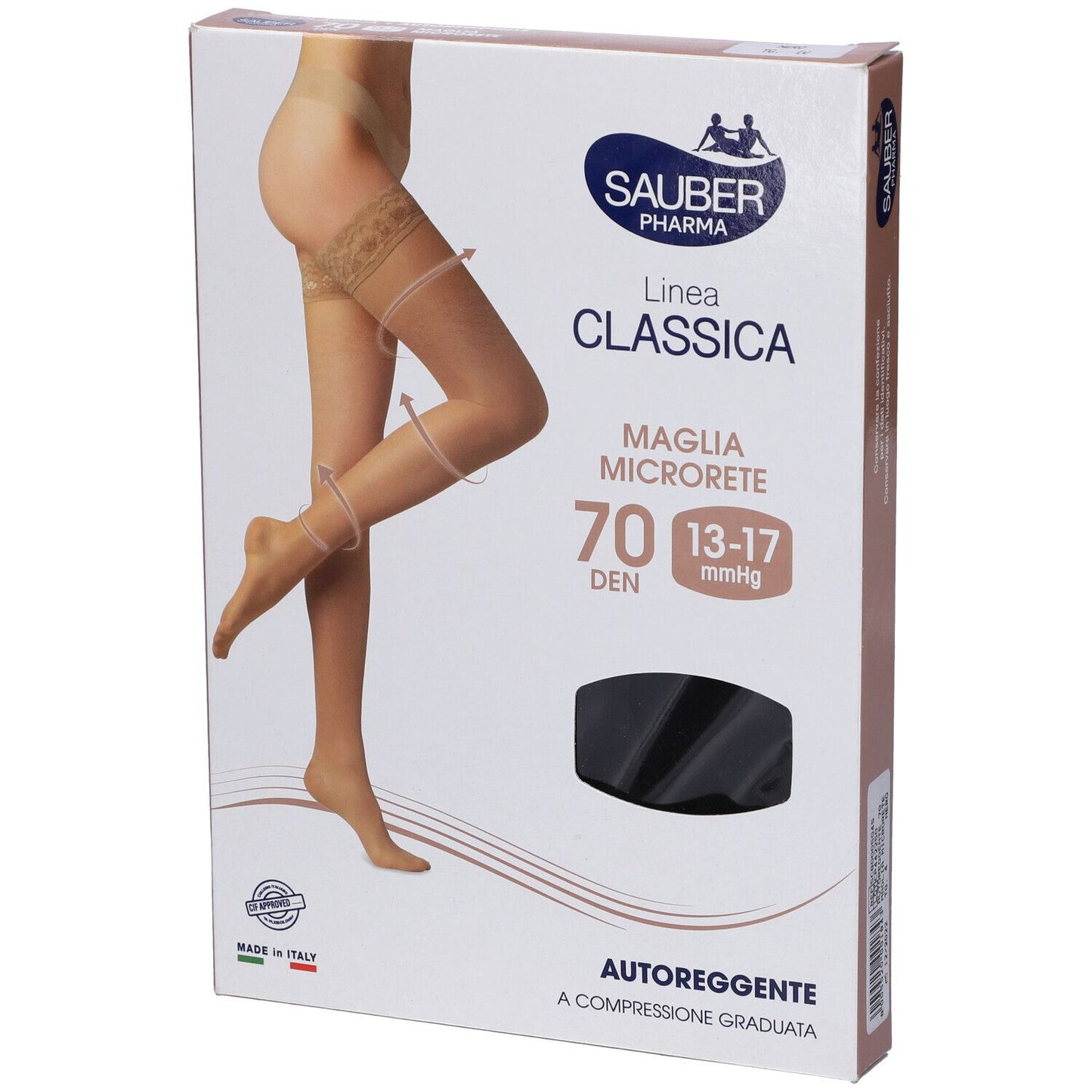 CALZE AREG 70 DEN 4 NERO