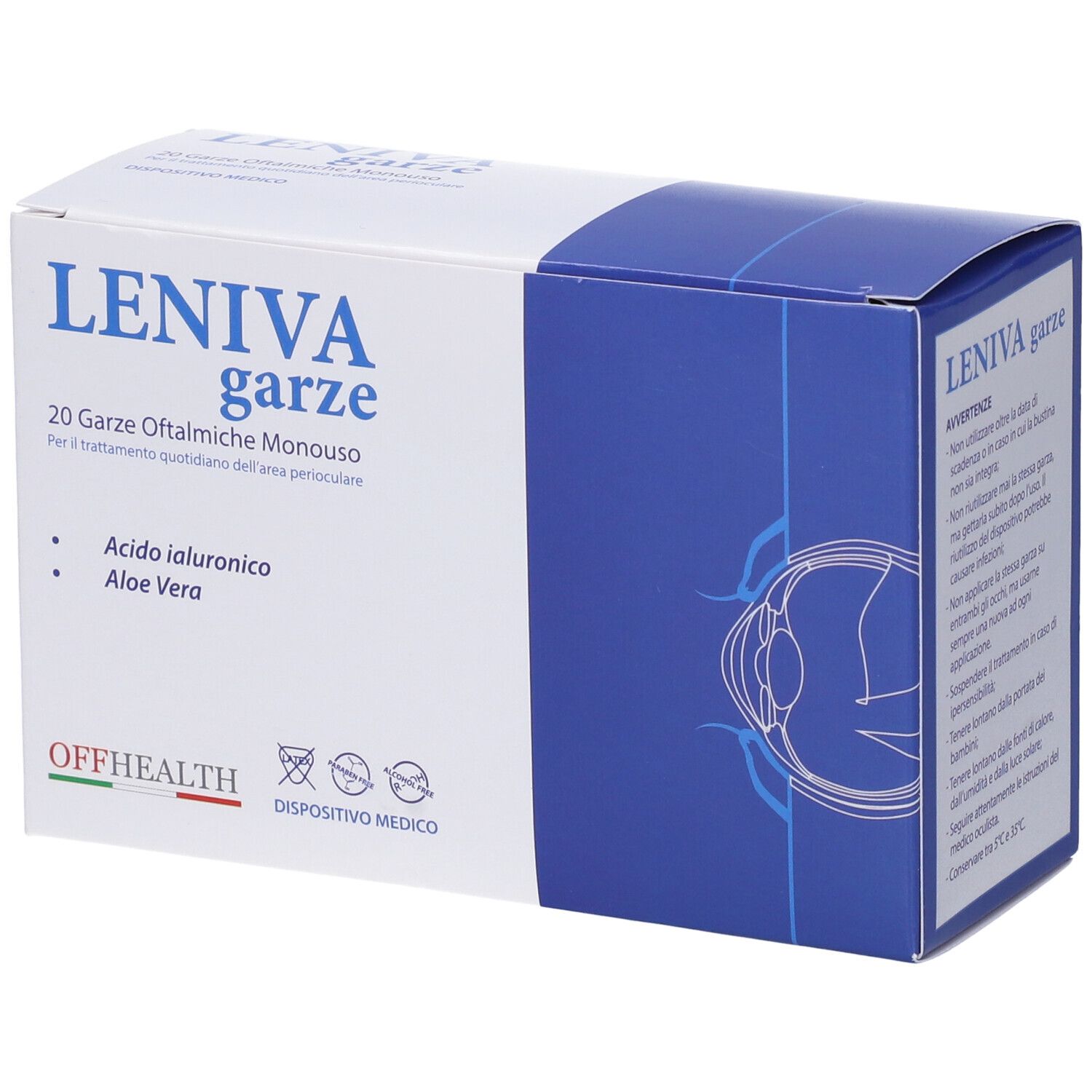 924526104 - LENIVA GARZE MONOUSO 20PZ