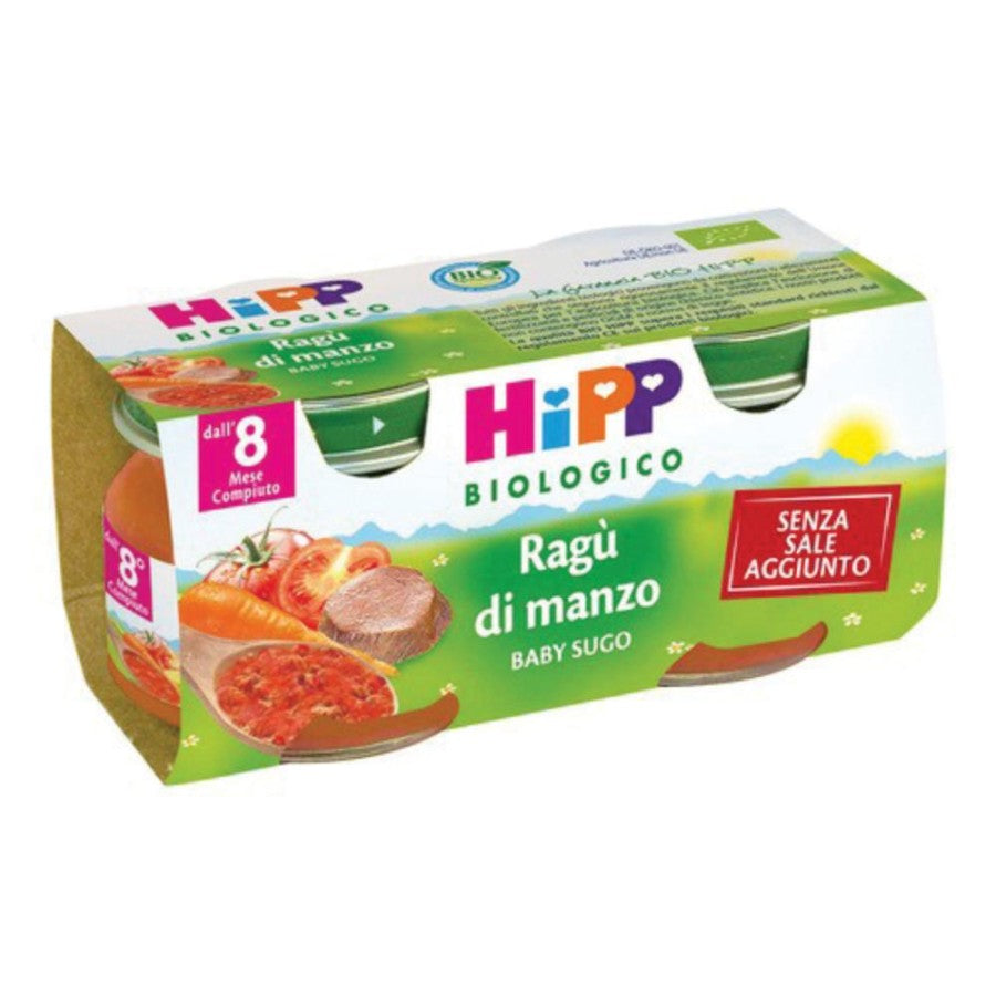 HIPP BIO Sughetto Ragu Manzo 2x80g