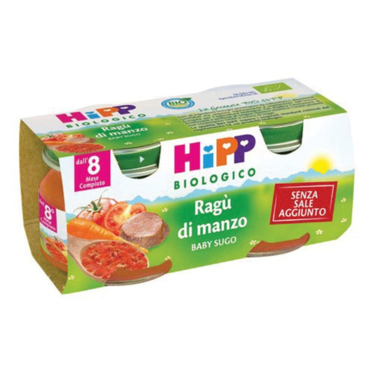 HIPP BIO Sughetto Ragu Manzo 2x80g