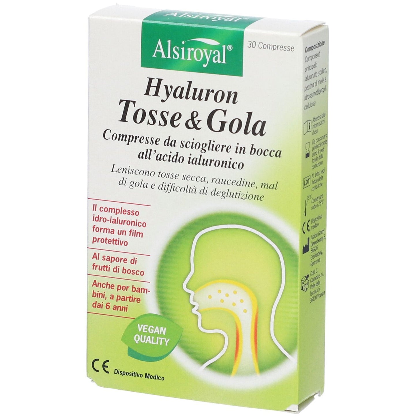 924721552 - HYALURON TOSSE GOLA 30CPR
