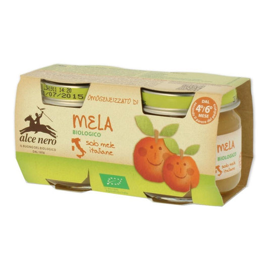OMOGENEIZ MELA 2X80G ALCE