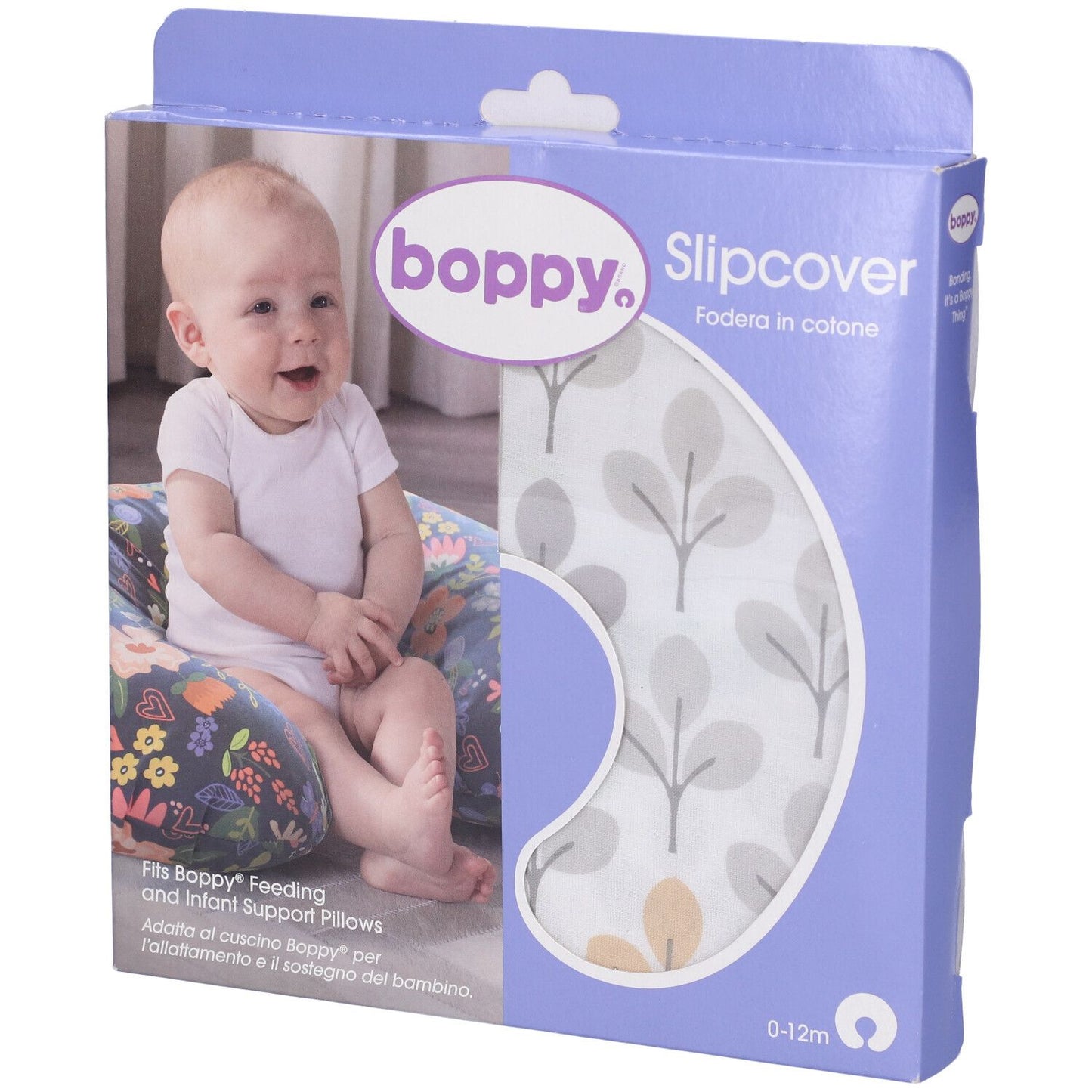 CH BOPPY COTTON SLIPCOVER SILV