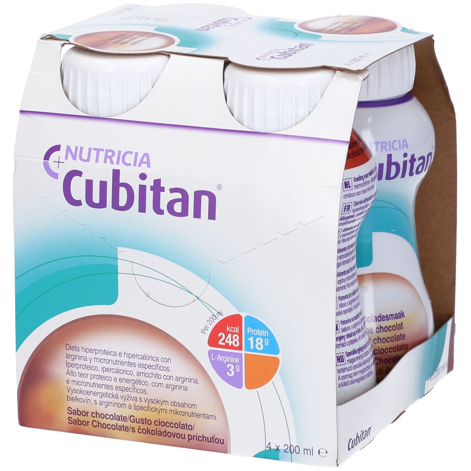 924920729 - CUBITAN CIOCCOLATO 4X200ML