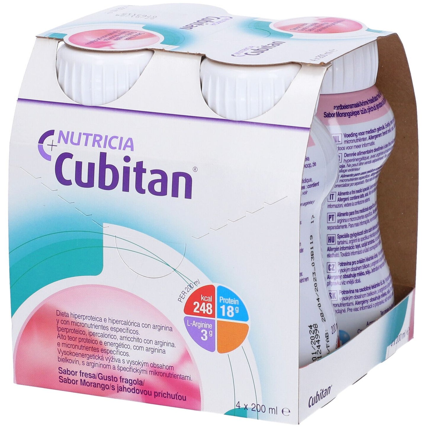 CUBITAN FRAGOLA 4X200ML