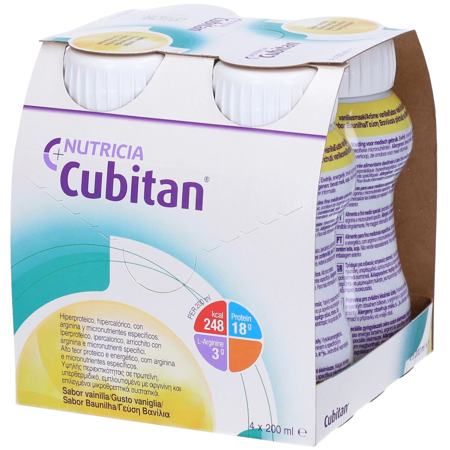 CUBITAN VANIGLIA 4X200ML