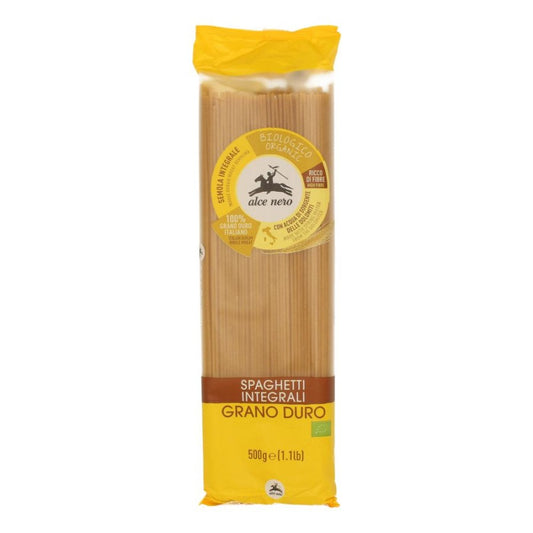 ALCE NERO Pasta Spaghetti Integrale 3 500g