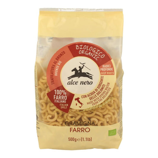 ALCE NERO Gramigna 100% Sfarinato Farro