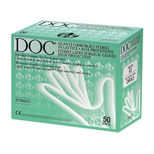 SAFETY Guanti Chir.Latt.Sterili Mis.6� Doc