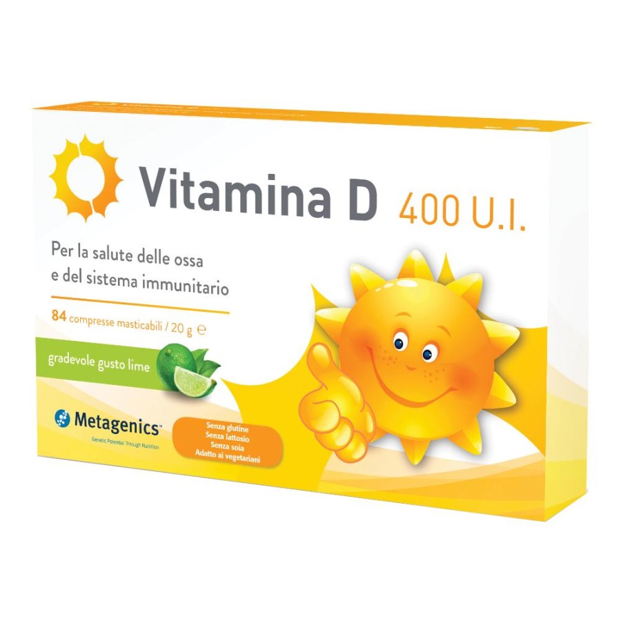 VITAMINA D 400 UI 84CPR MASTIC