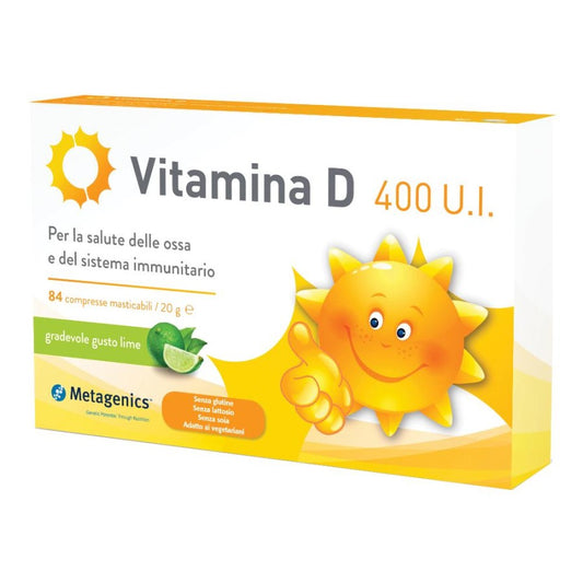 VITAMINA D 400 UI 84CPR MASTIC