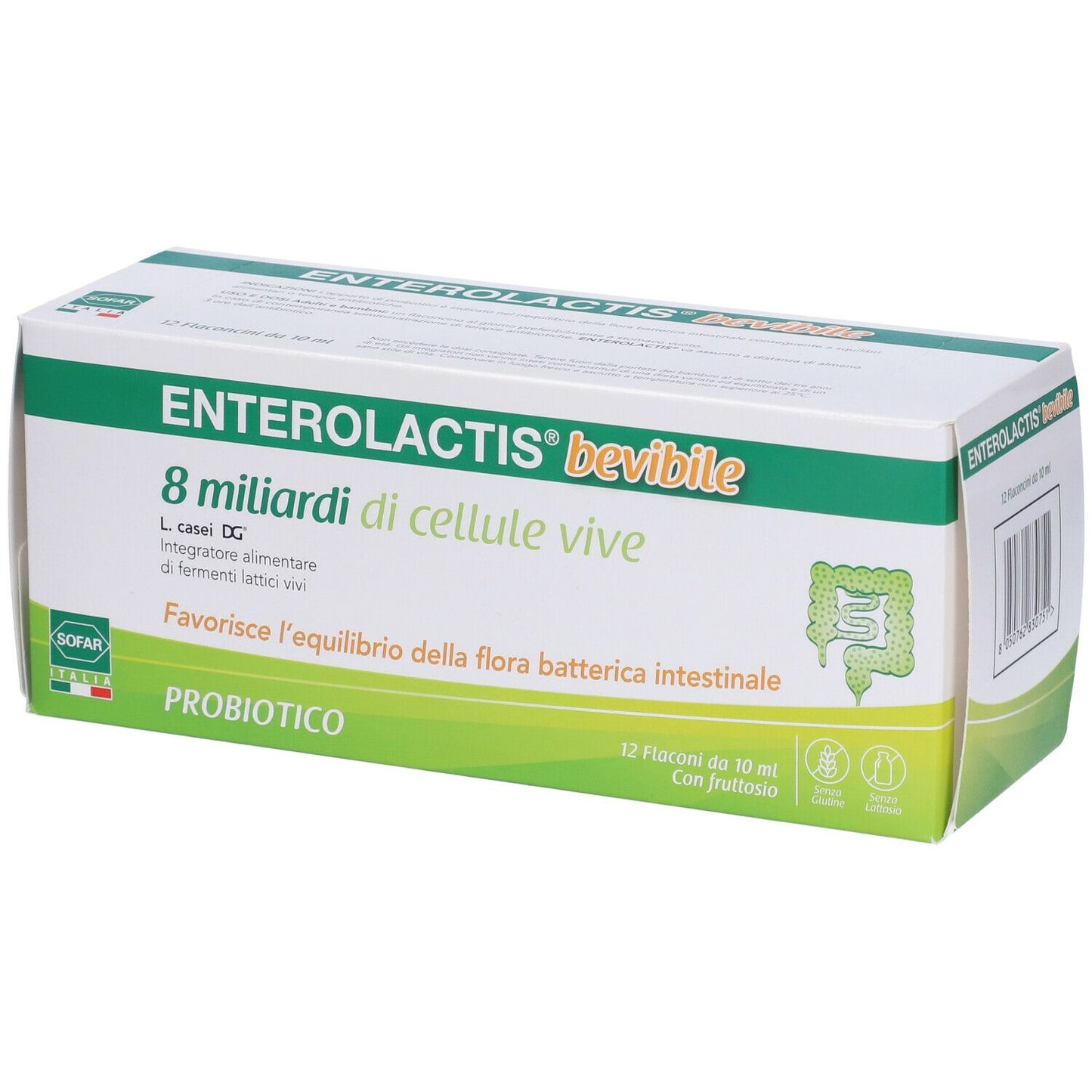925038996 - ENTEROLACTIS BEVIBILE 12FL S