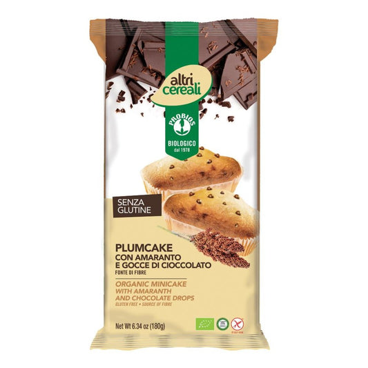 ALTRICEREALI Plumcake Amaranto Gtt Cioccolata 180g