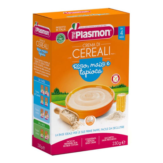 PLASMON Cereali Cr.Riso Mais Tapioca 230g